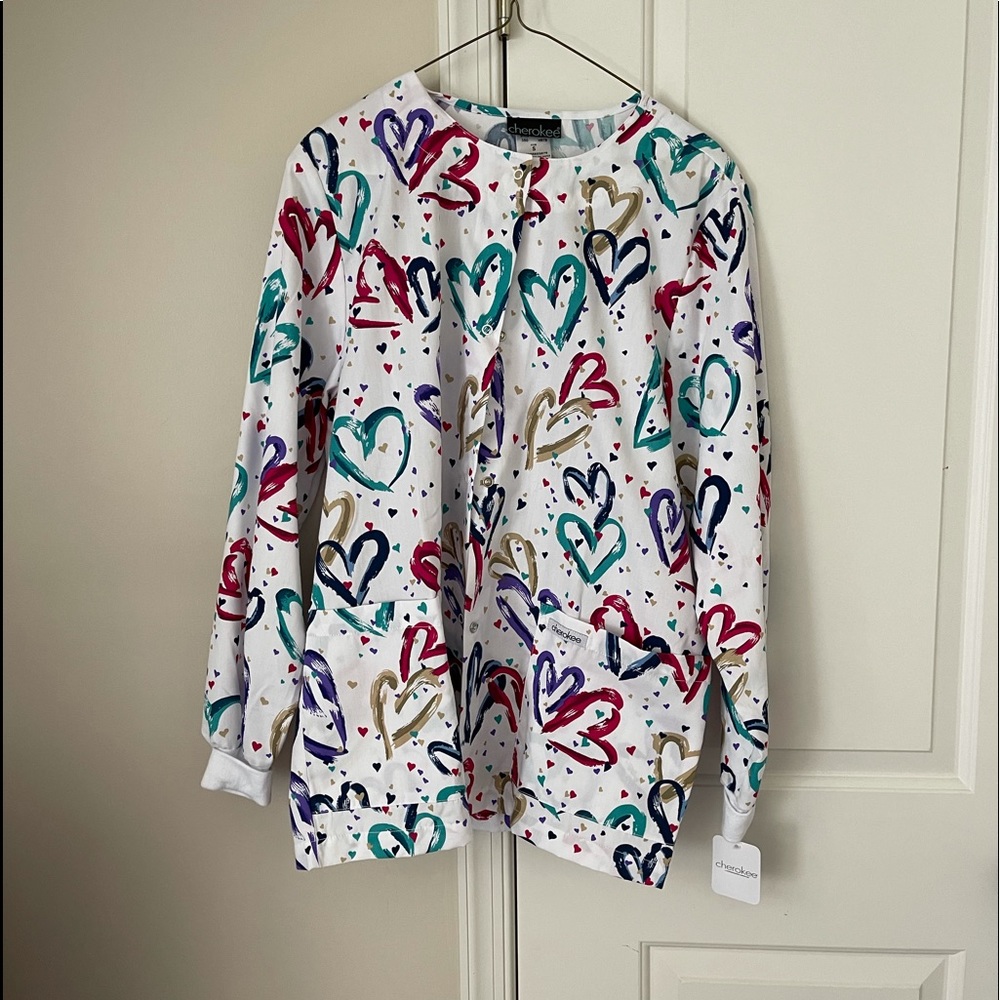 Cherokee brand lab coat